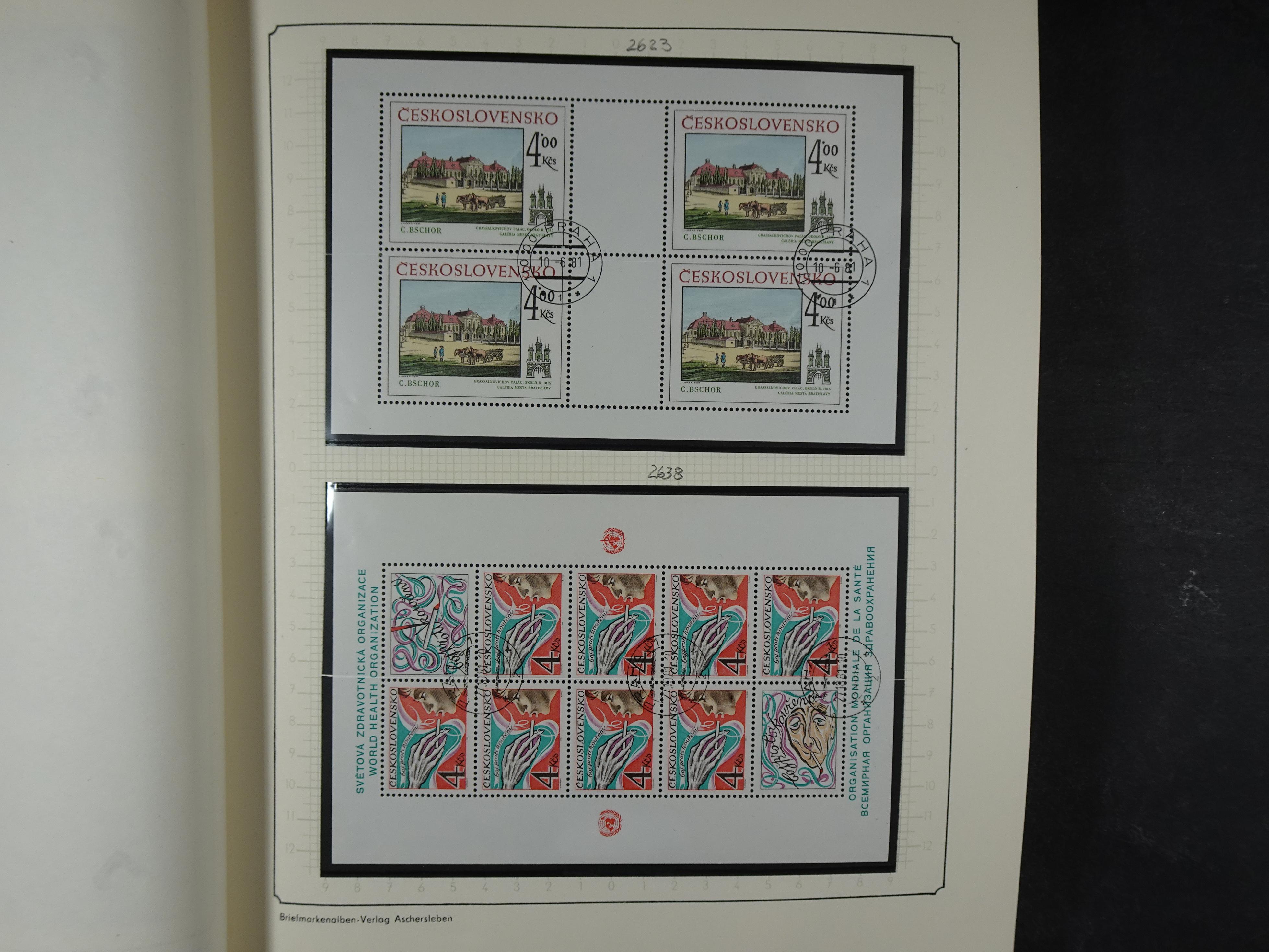Verzameling met blokken 1979 -1993. 14