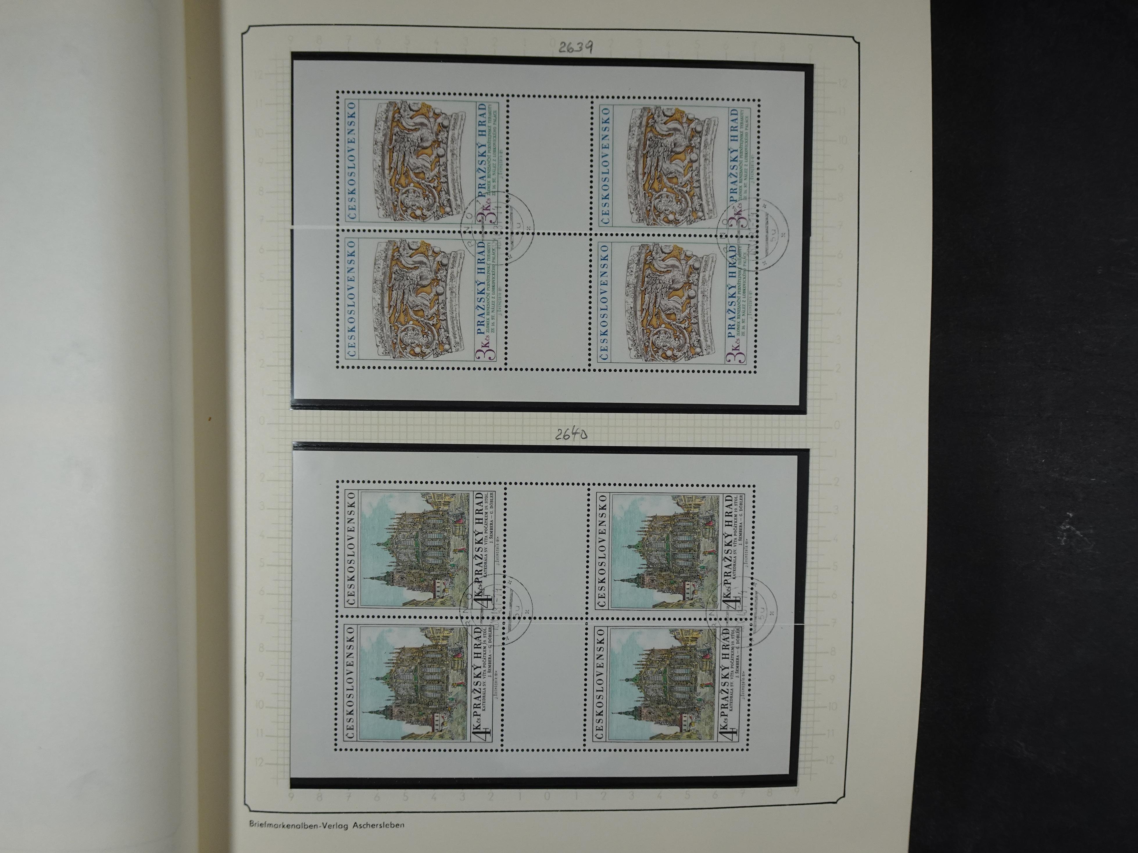 Verzameling met blokken 1979 -1993. 15