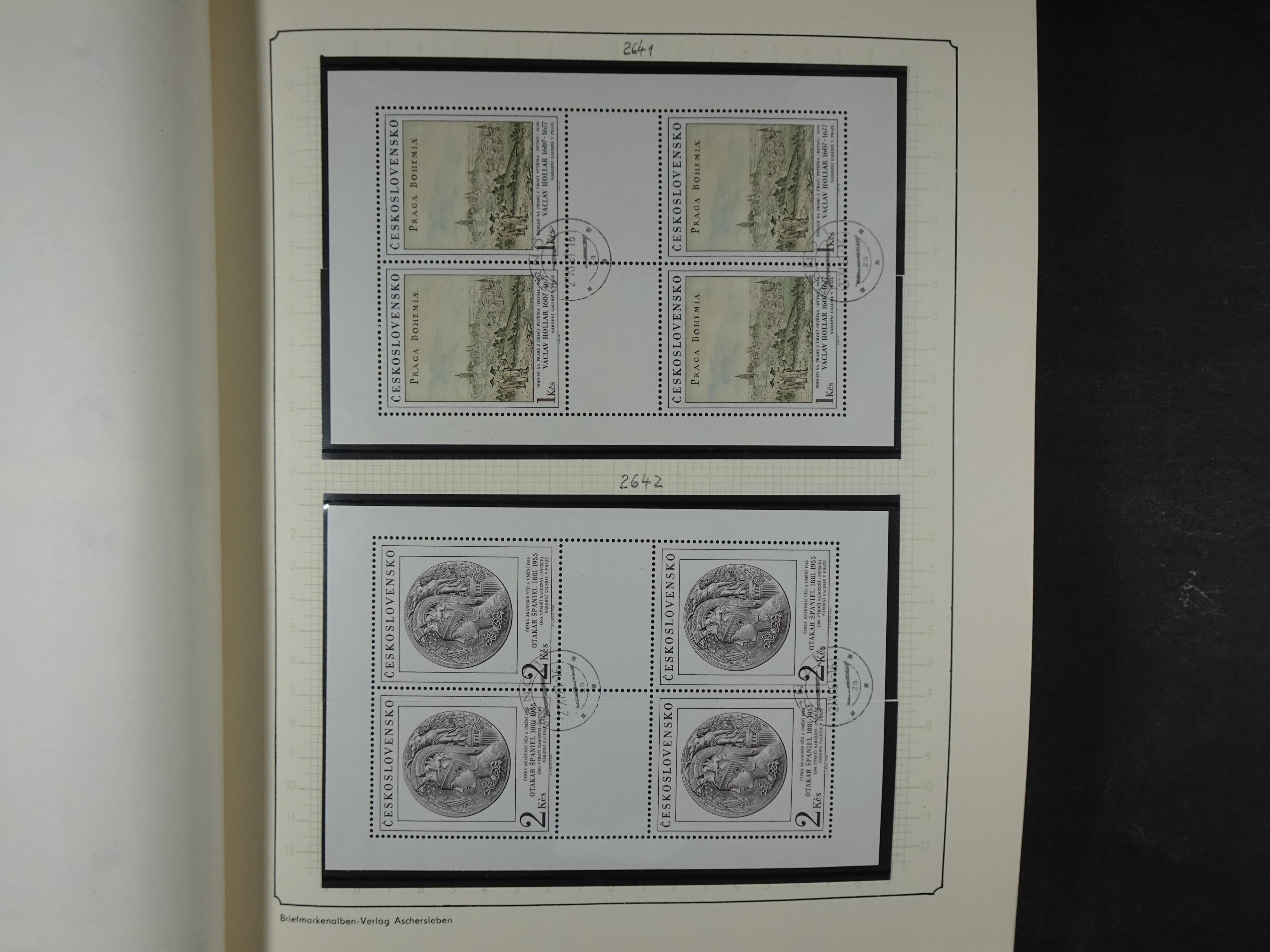 Verzameling met blokken 1979 -1993. 16