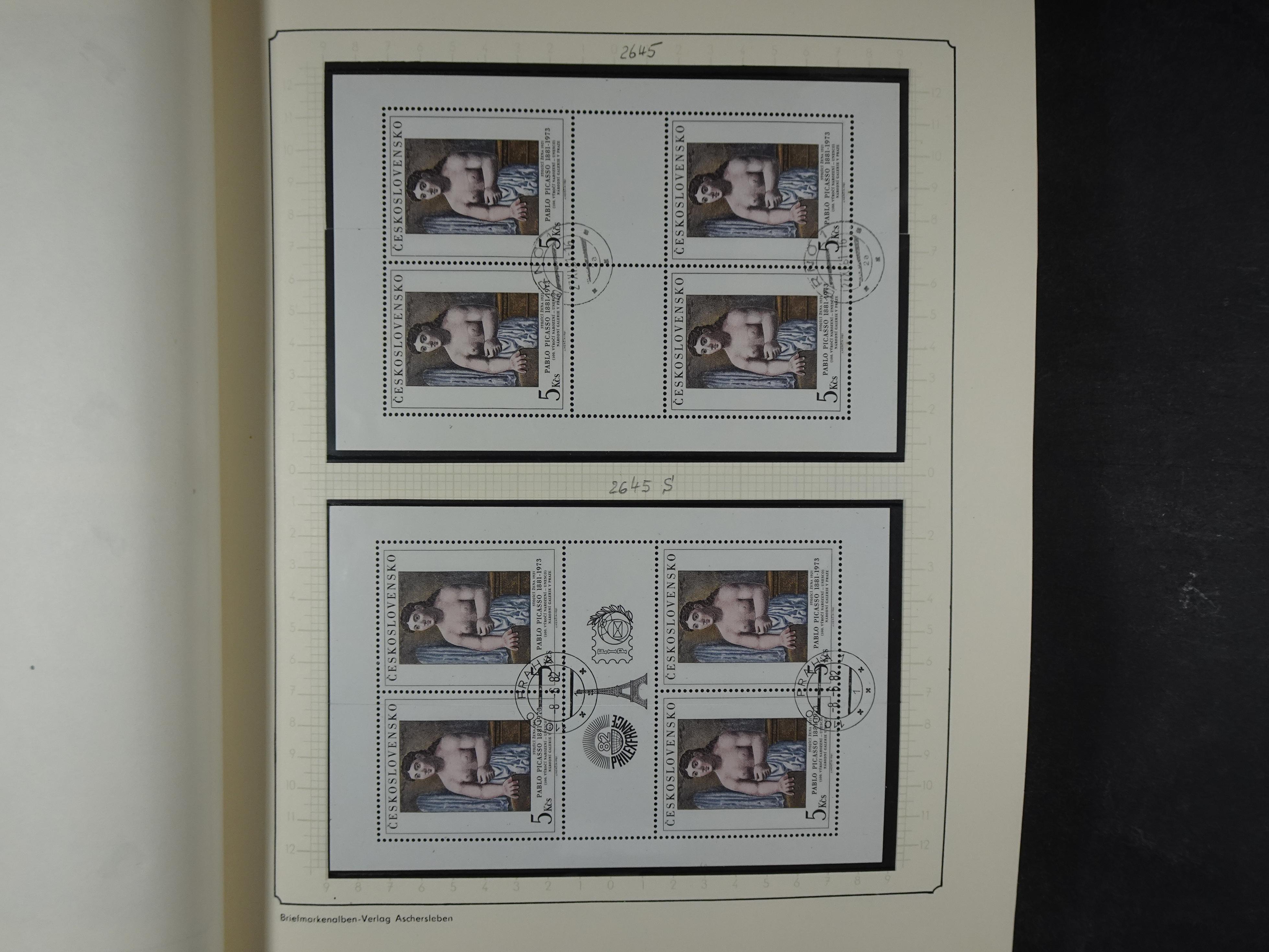 Verzameling met blokken 1979 -1993. 18