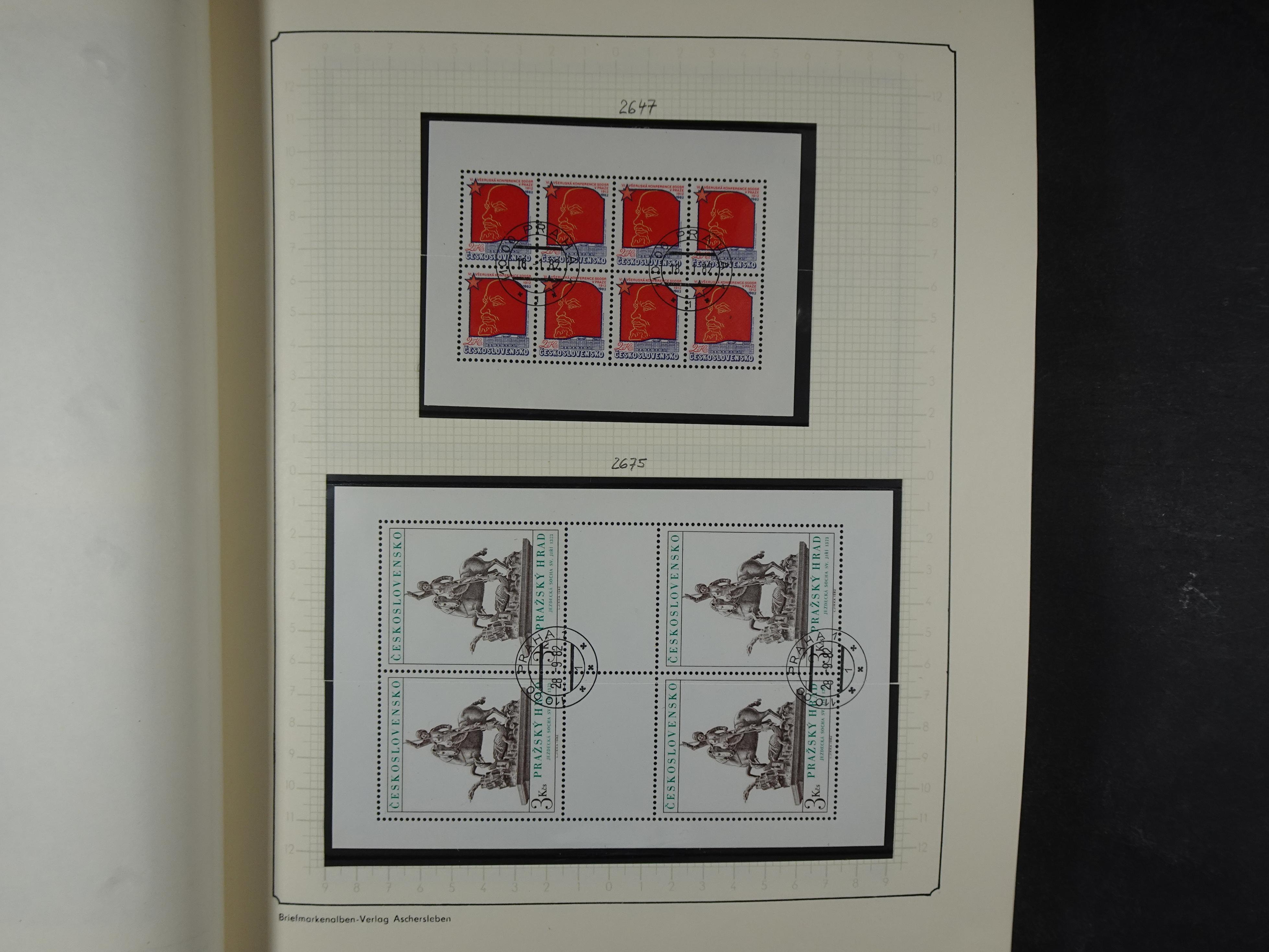 Verzameling met blokken 1979 -1993. 19