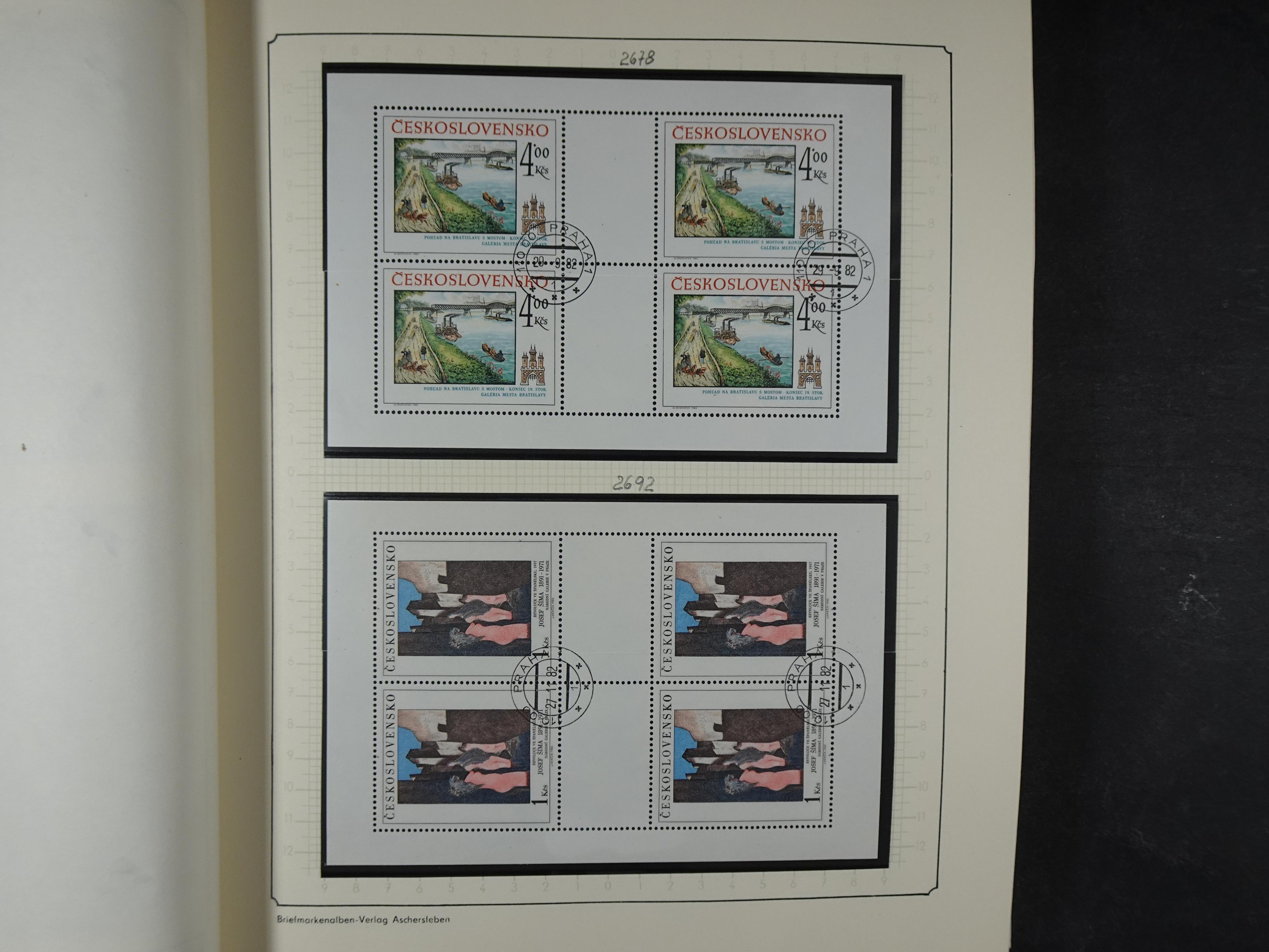 Verzameling met blokken 1979 -1993. 21