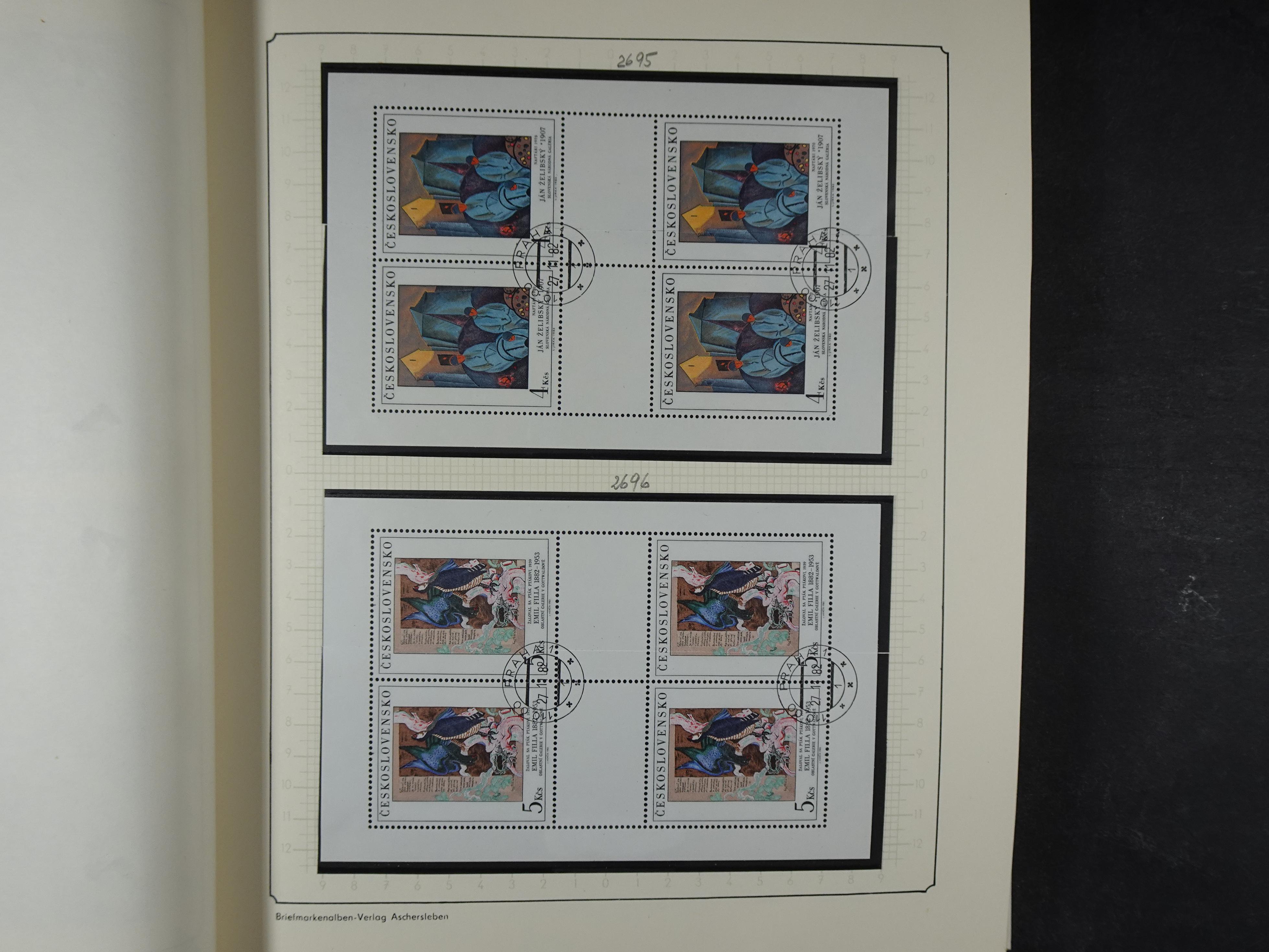Verzameling met blokken 1979 -1993. 23