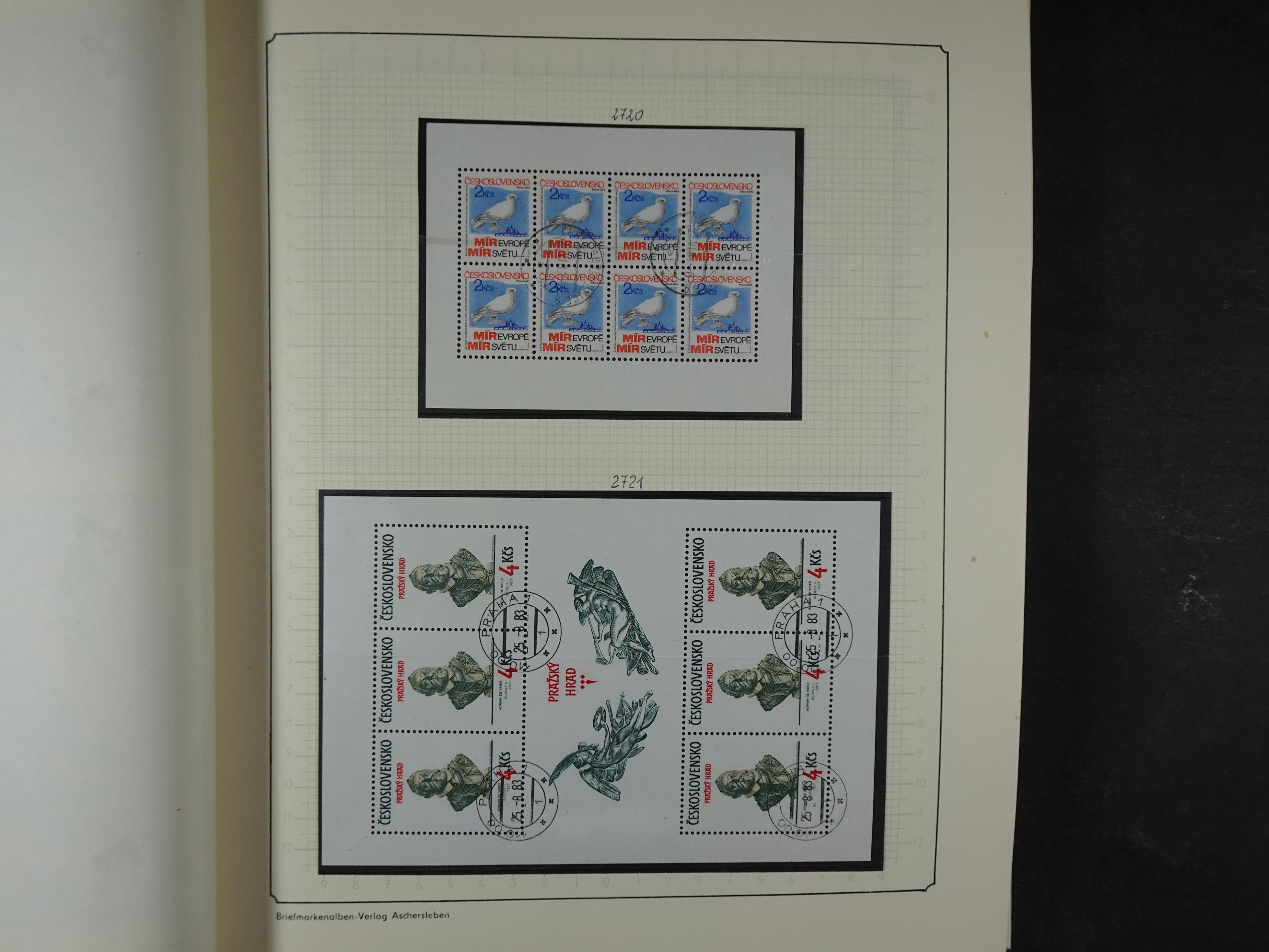 Verzameling met blokken 1979 -1993. 24