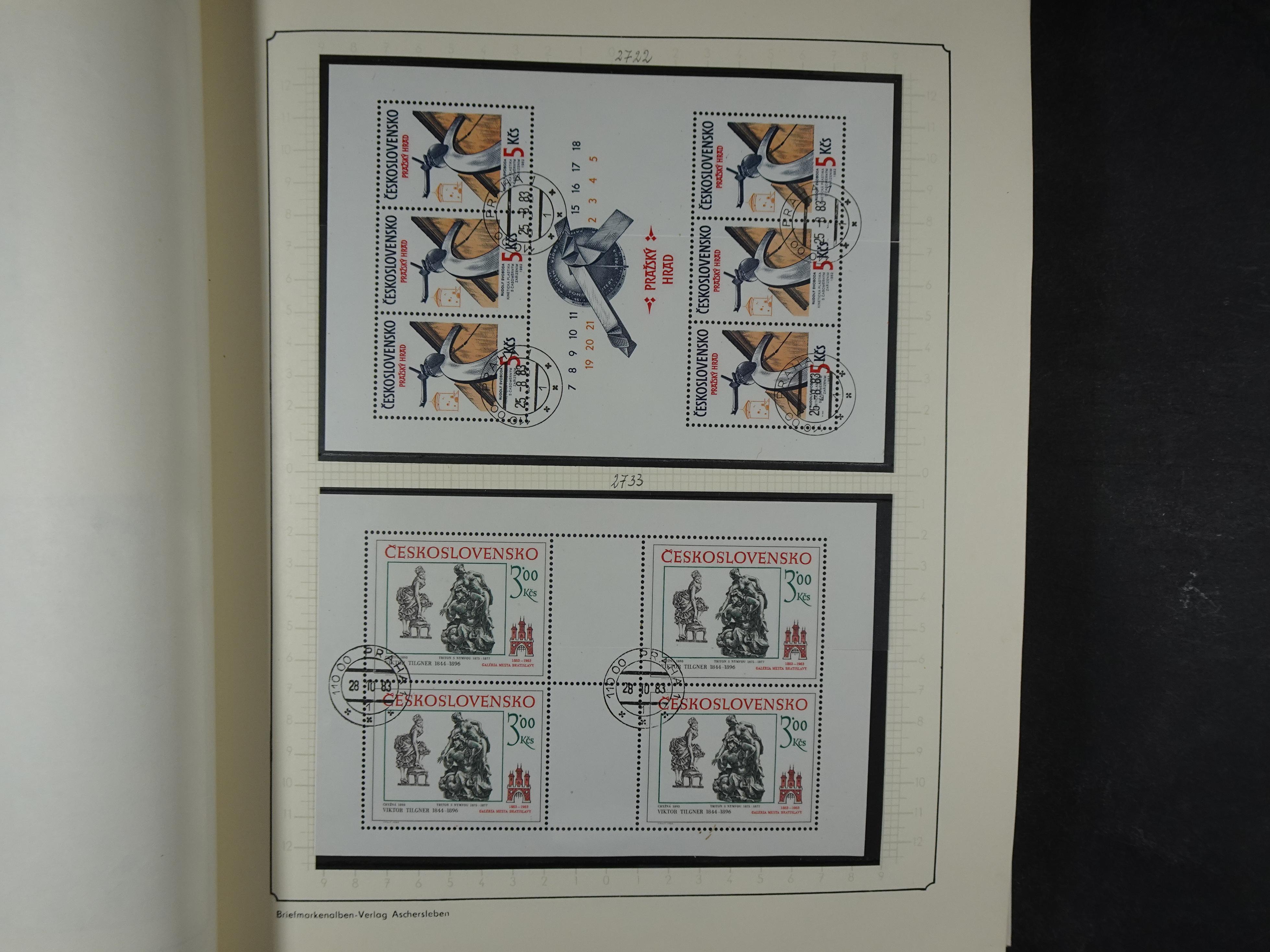 Verzameling met blokken 1979 -1993. 25