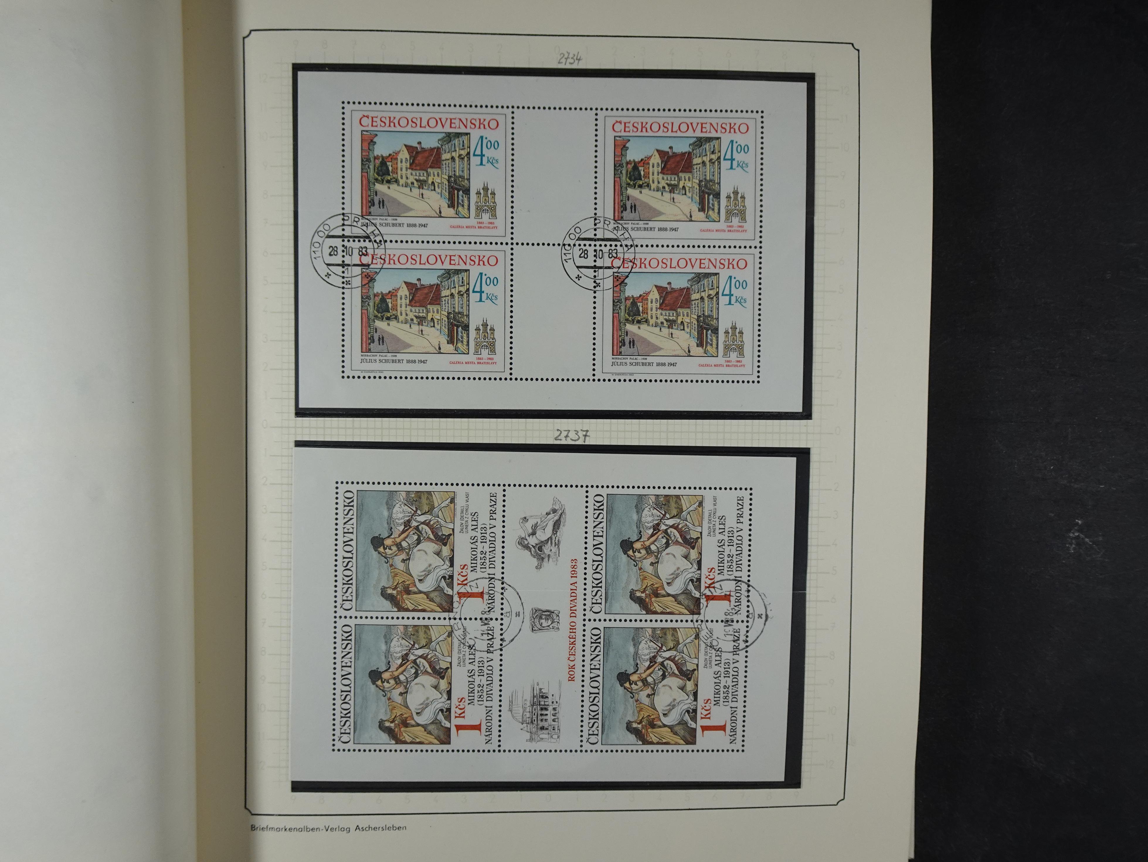 Verzameling met blokken 1979 -1993. 26