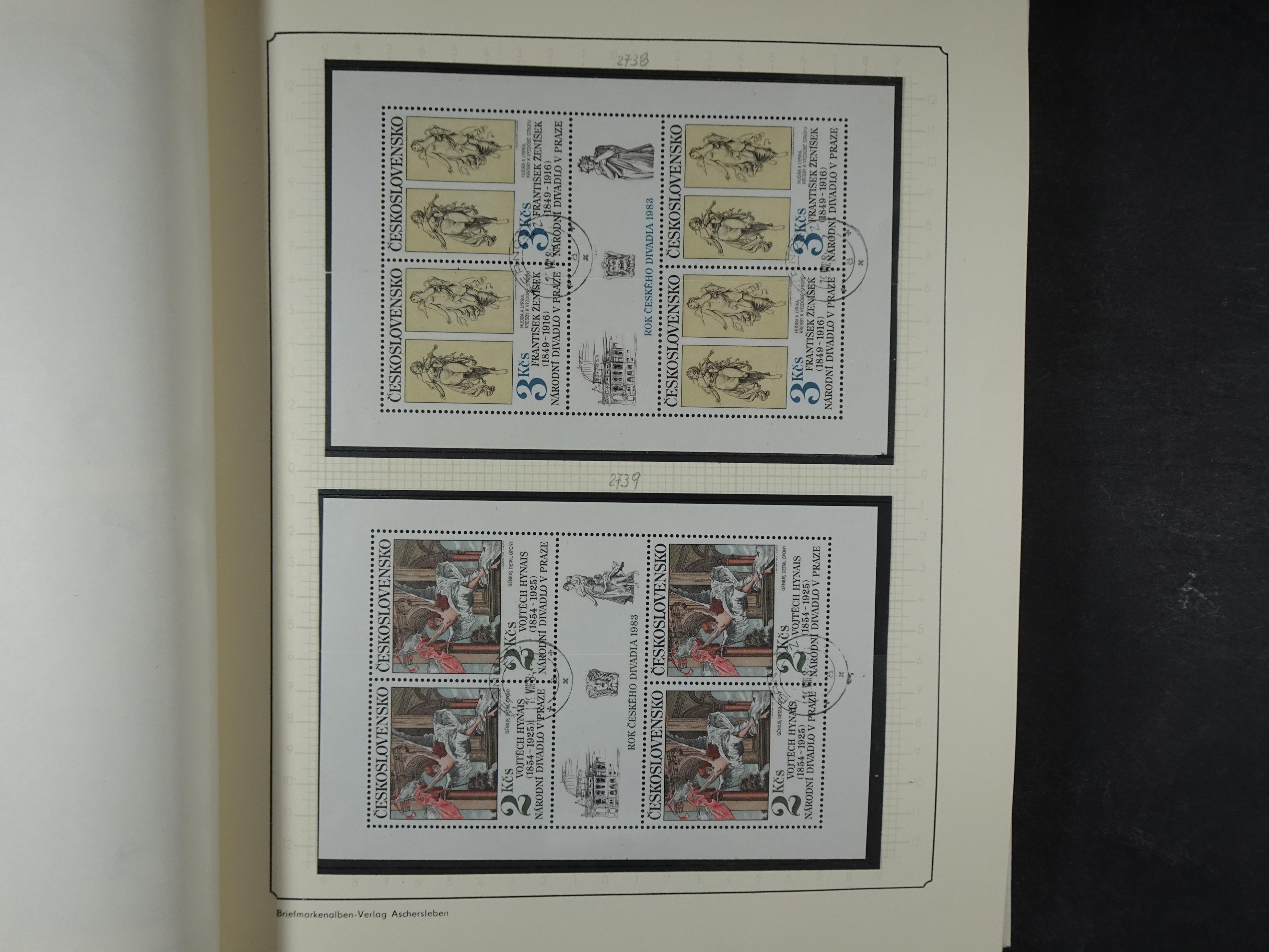 Verzameling met blokken 1979 -1993. 27