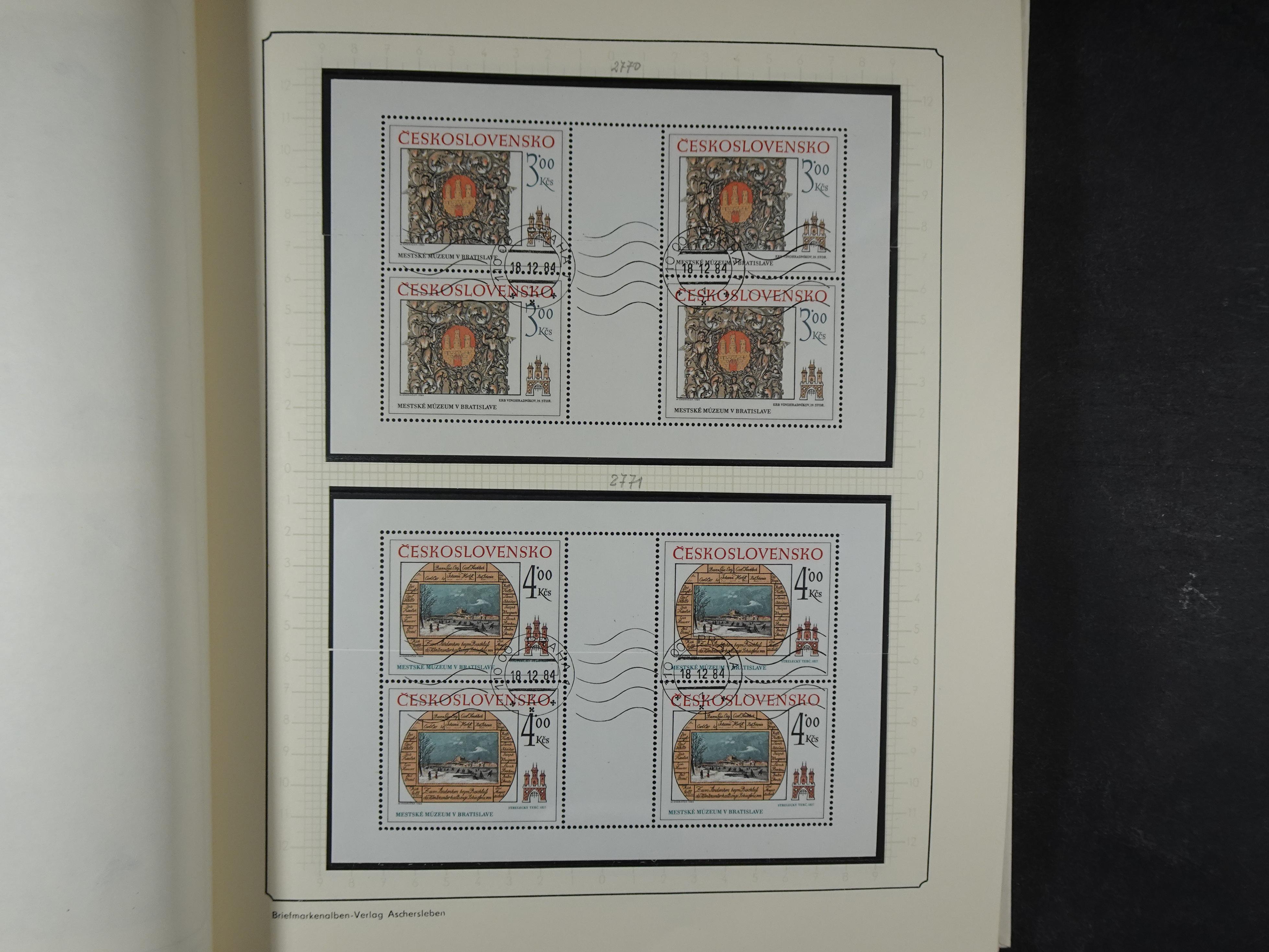 Verzameling met blokken 1979 -1993. 29