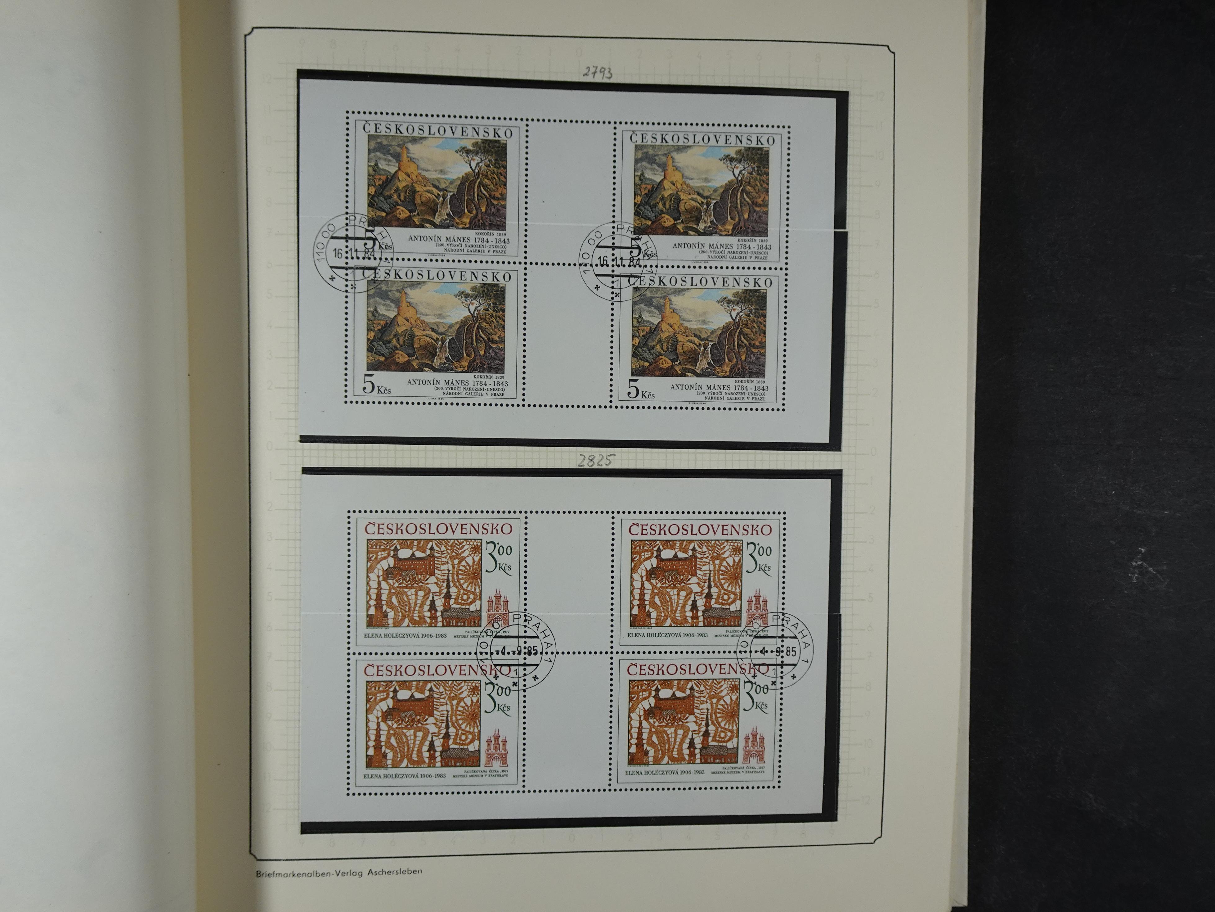 Verzameling met blokken 1979 -1993. 33