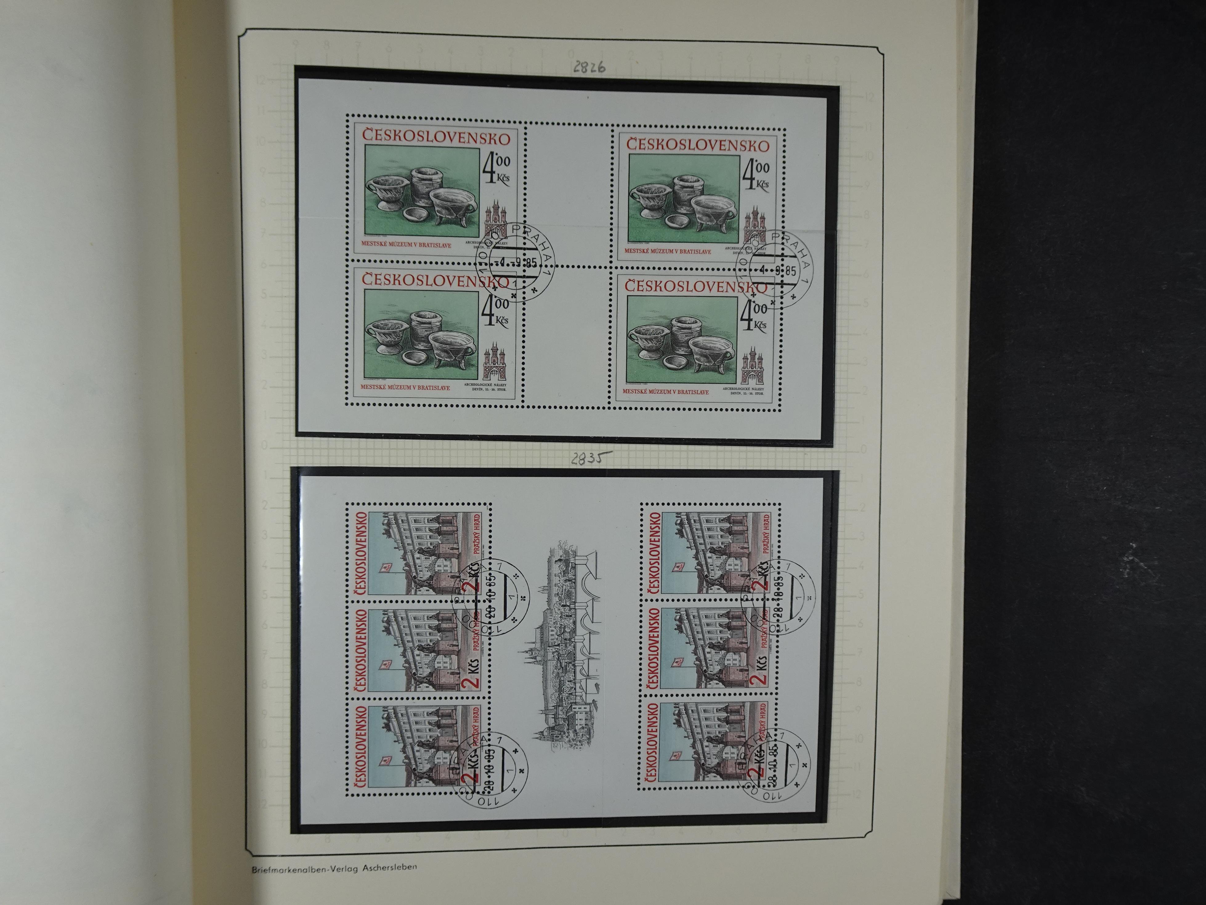 Verzameling met blokken 1979 -1993. 34
