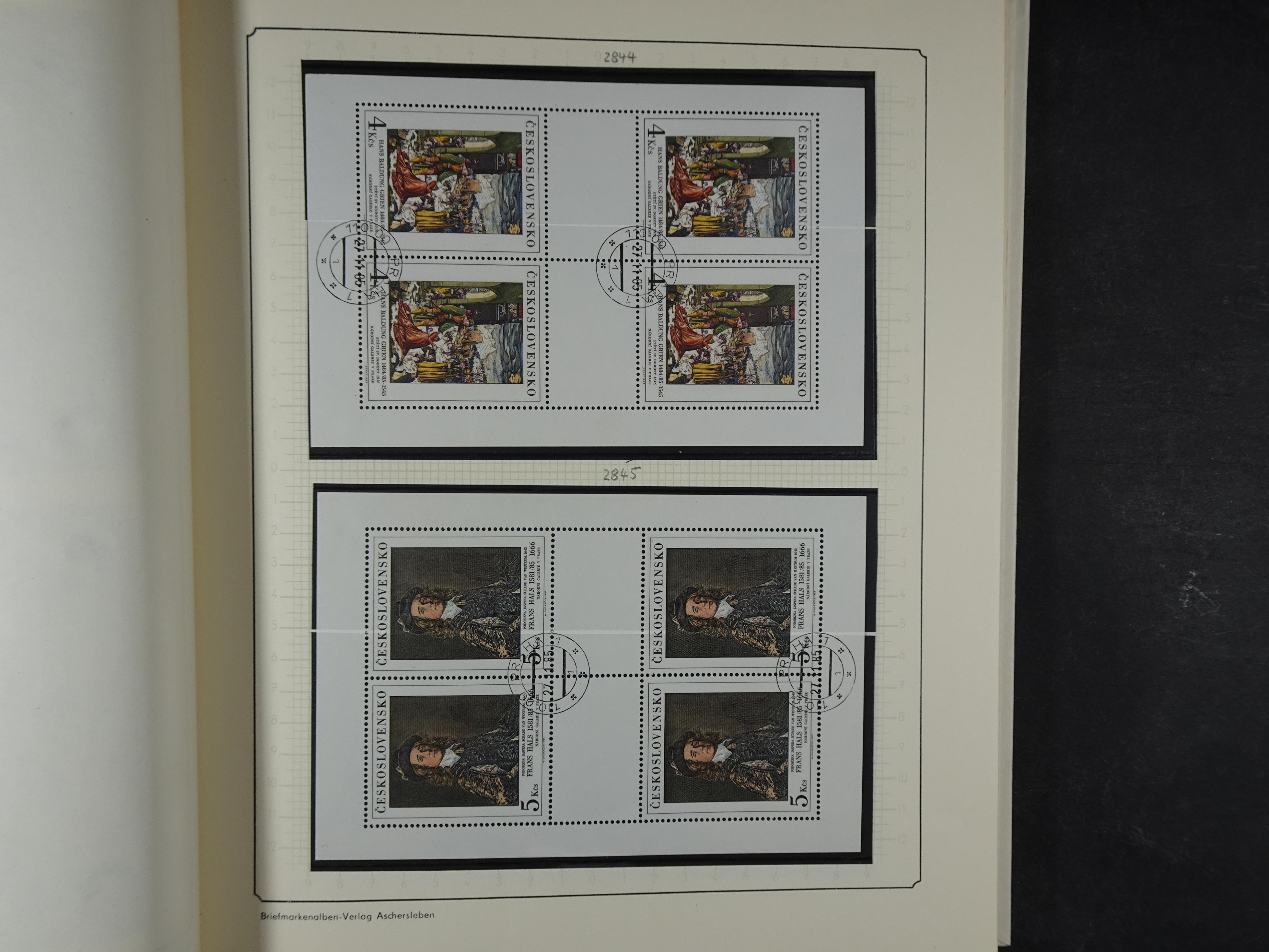 Verzameling met blokken 1979 -1993. 37