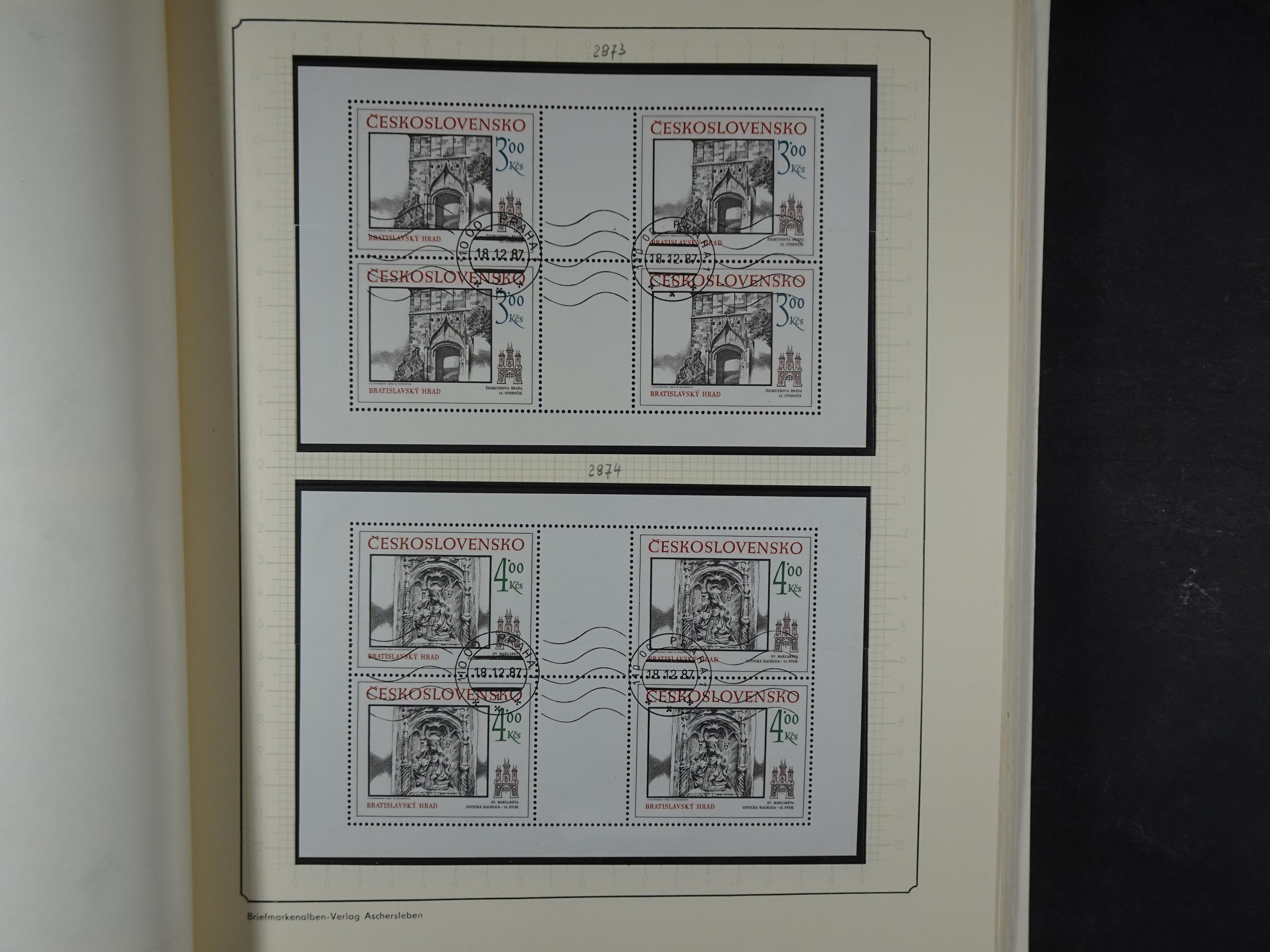 Verzameling met blokken 1979 -1993. 39