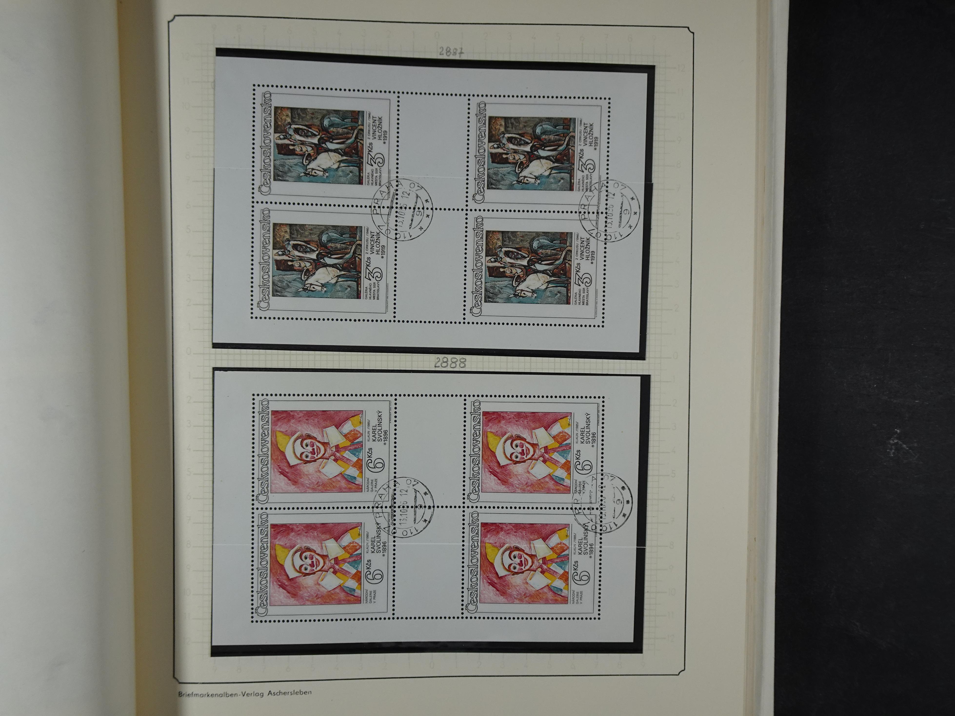 Verzameling met blokken 1979 -1993. 41