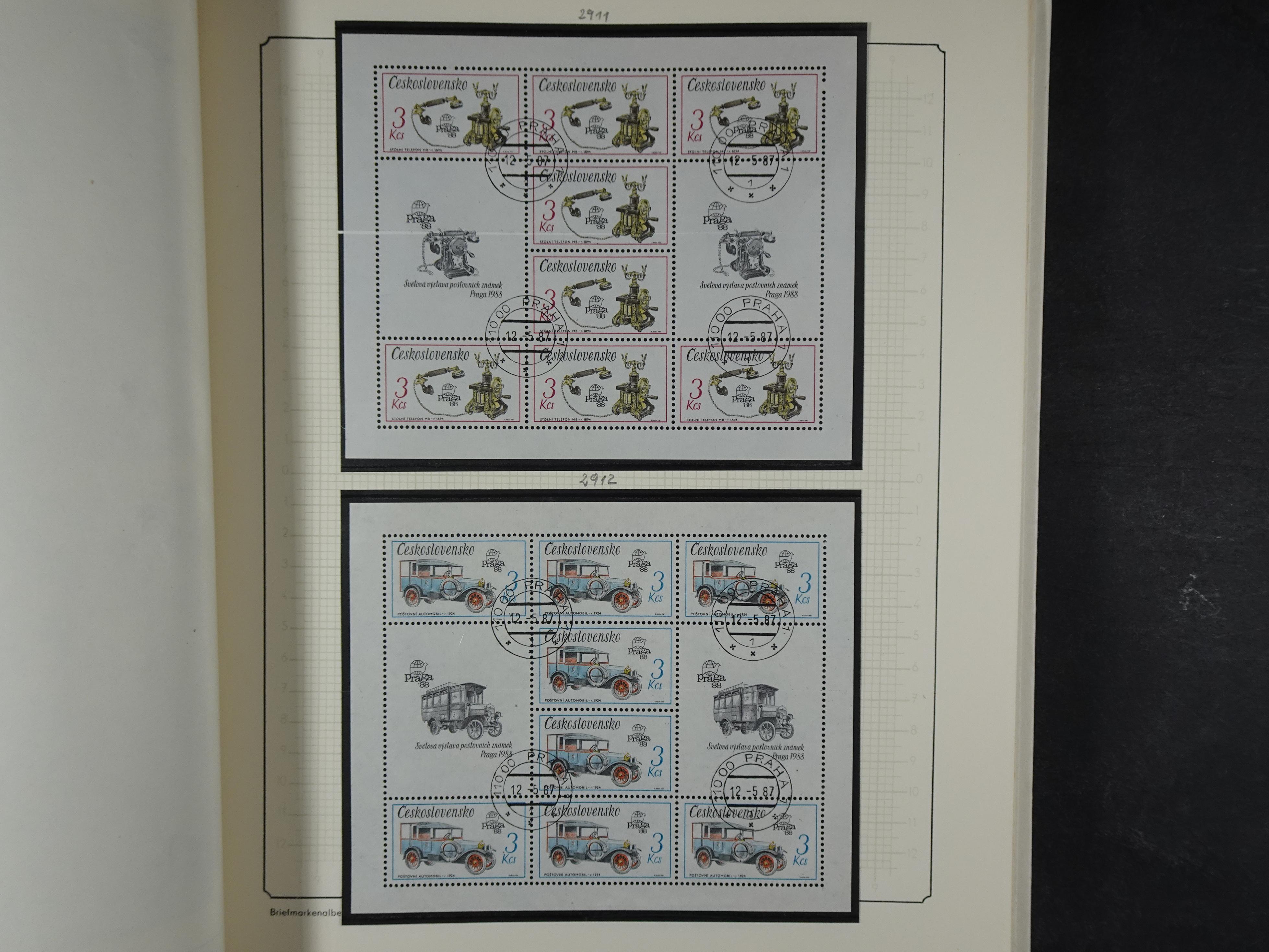Verzameling met blokken 1979 -1993. 46