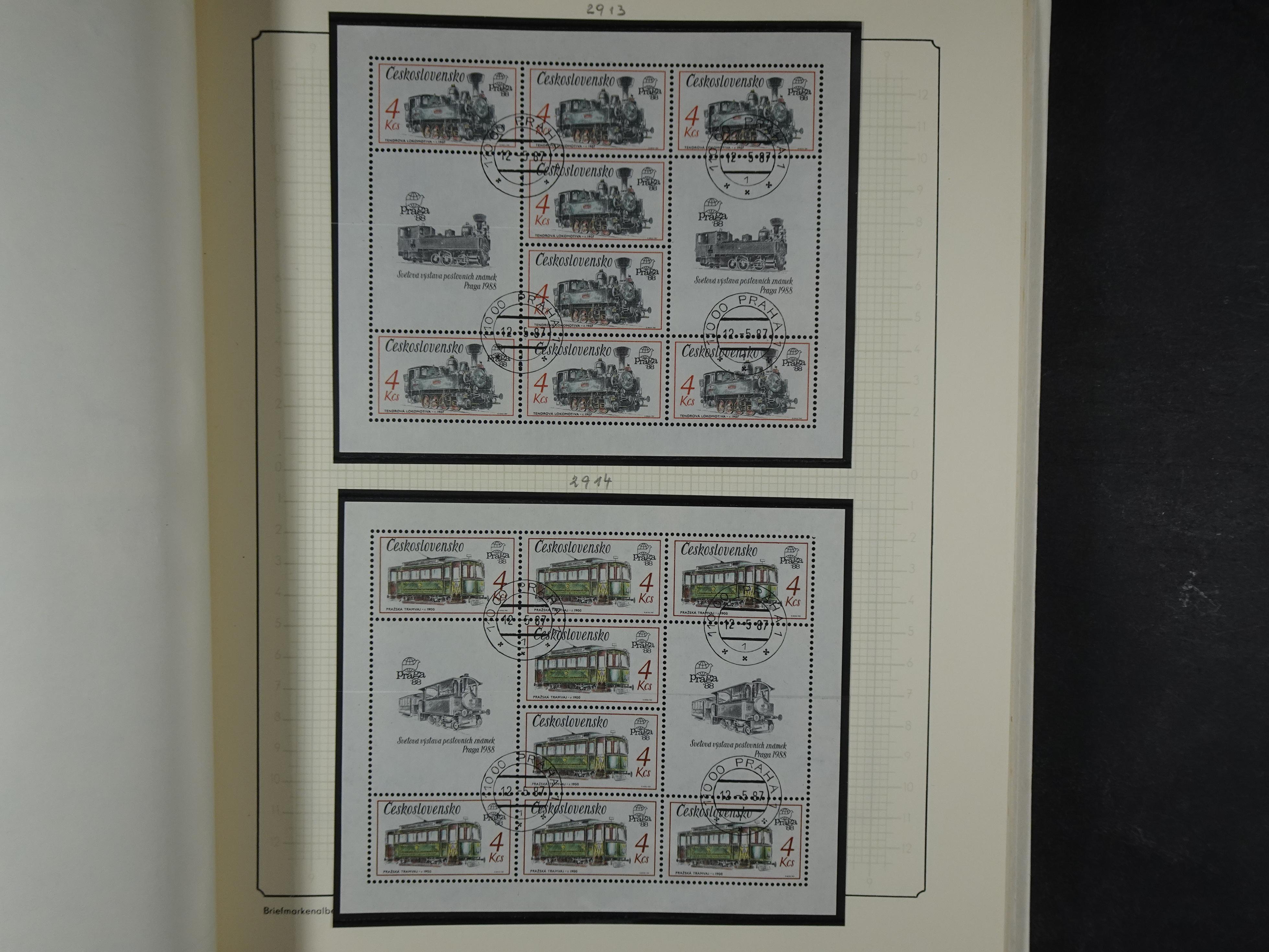 Verzameling met blokken 1979 -1993. 47