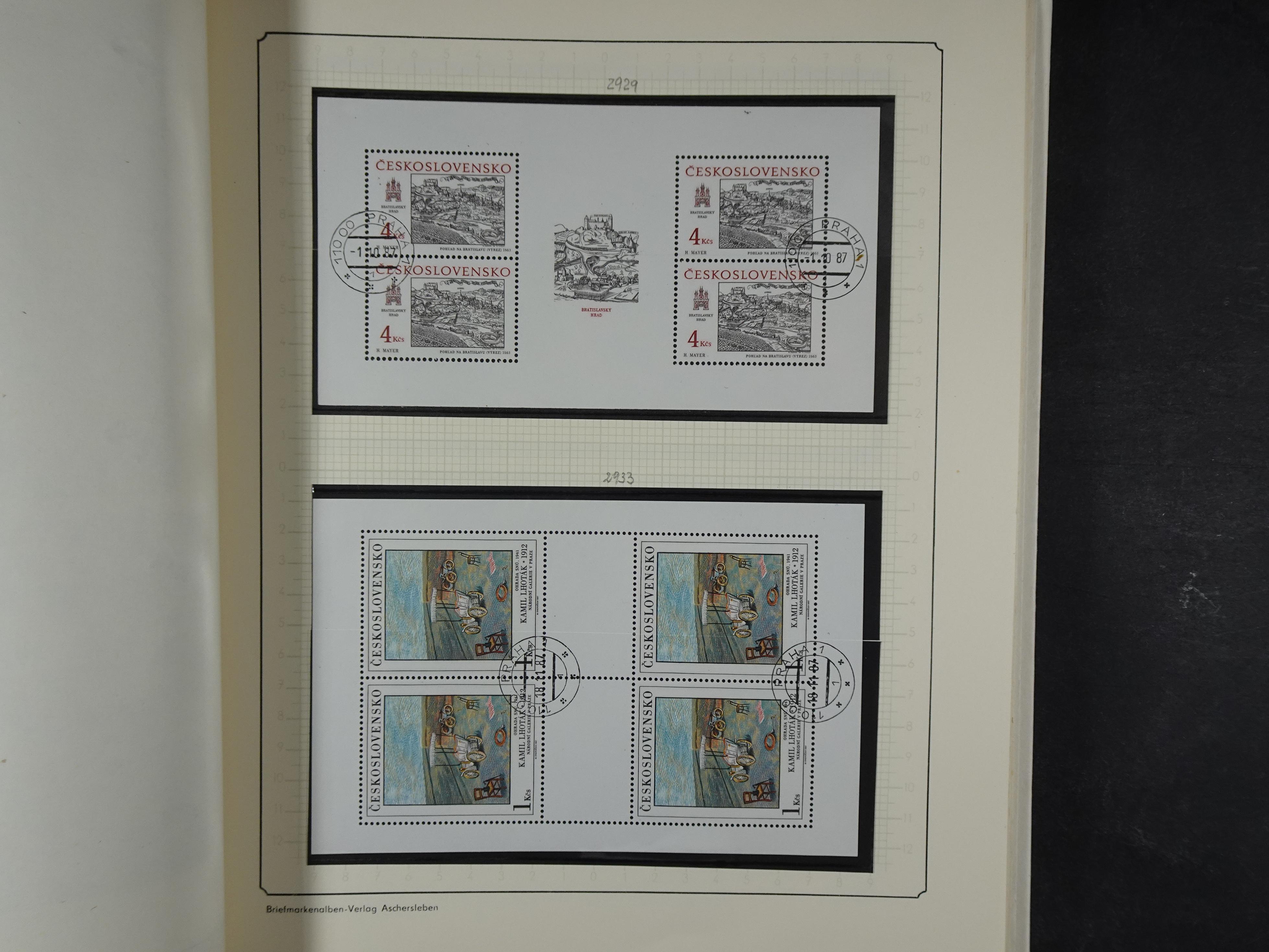 Verzameling met blokken 1979 -1993. 49