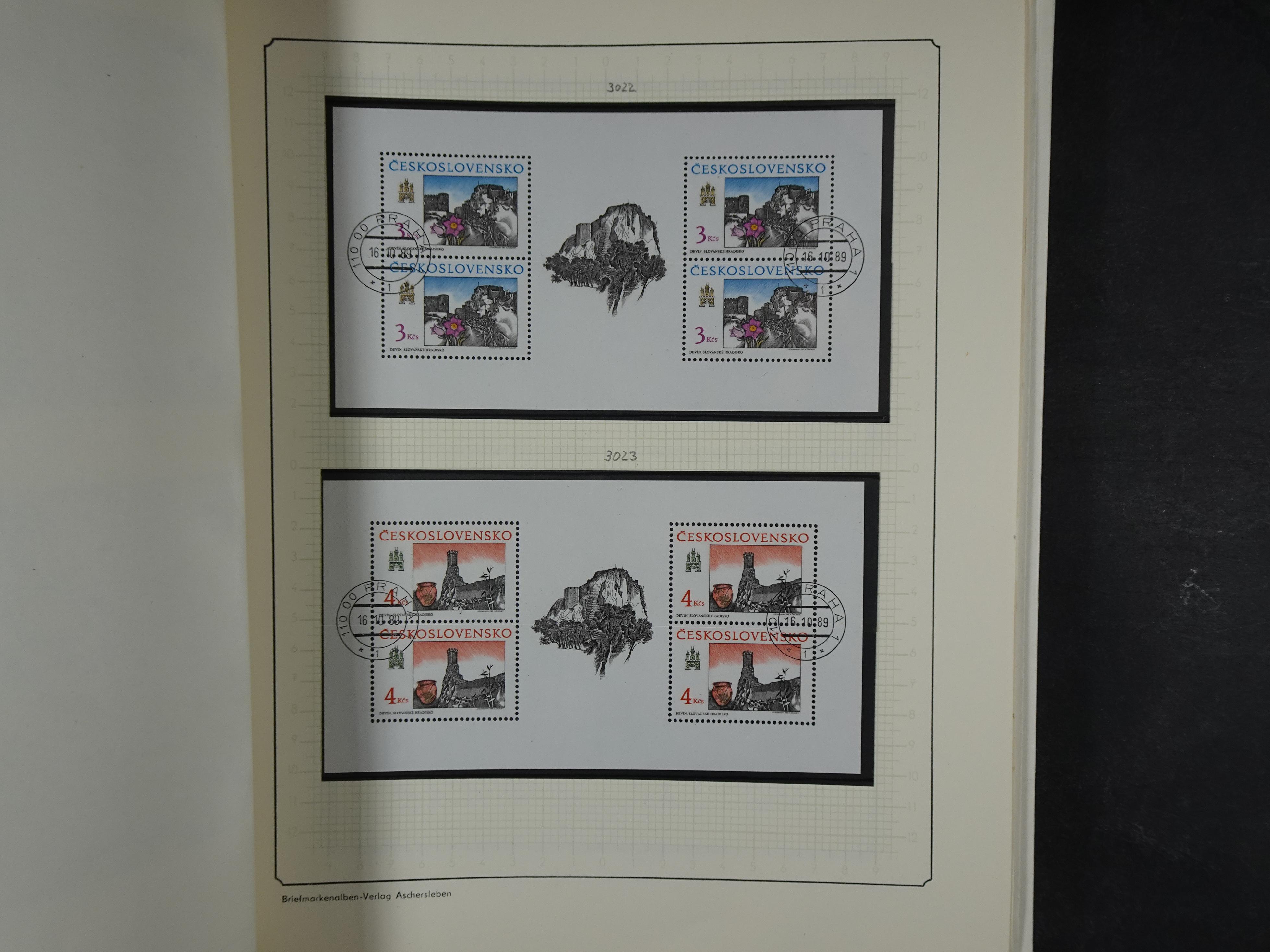 Verzameling met blokken 1979 -1993. 62