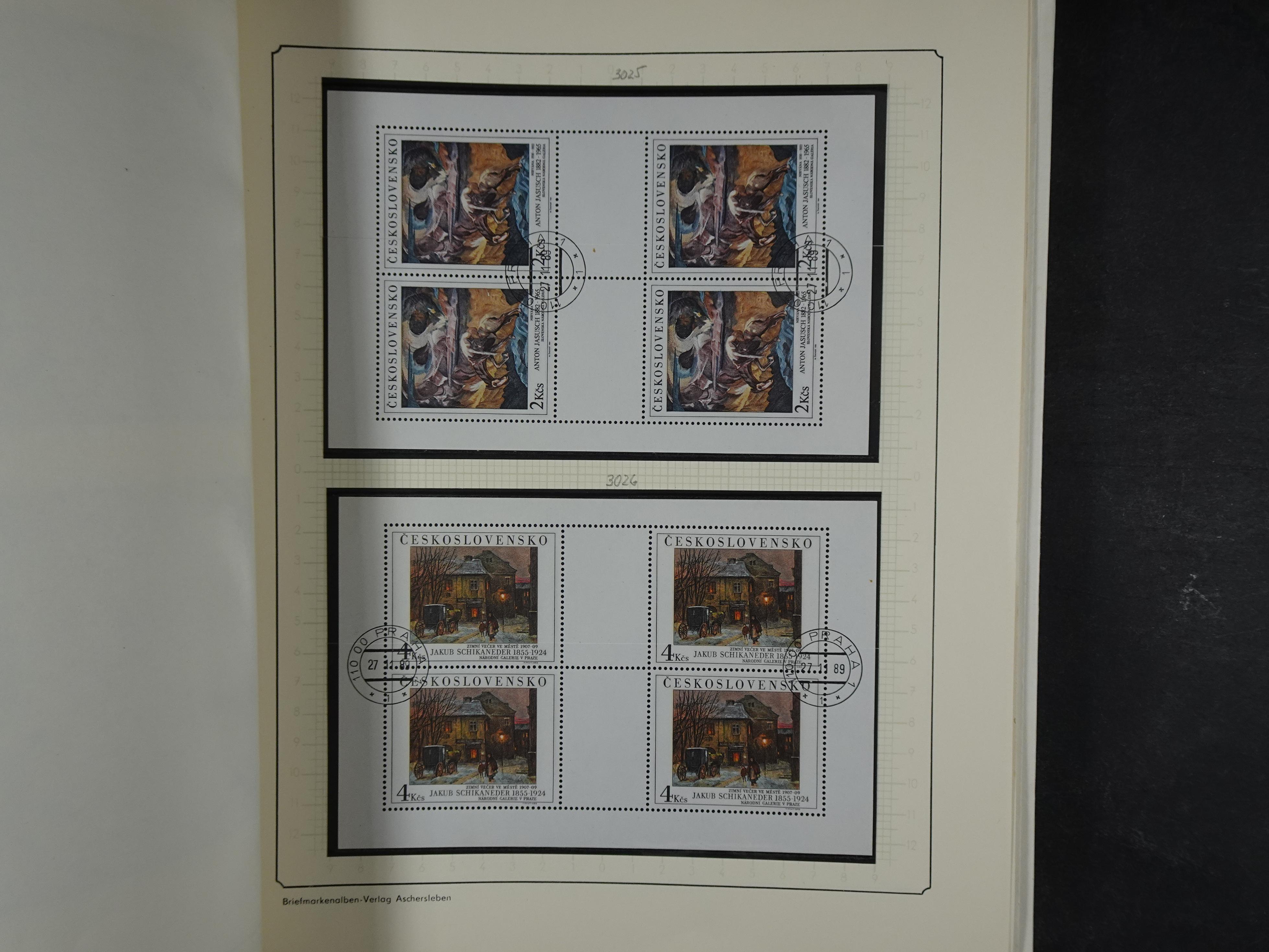 Verzameling met blokken 1979 -1993. 63