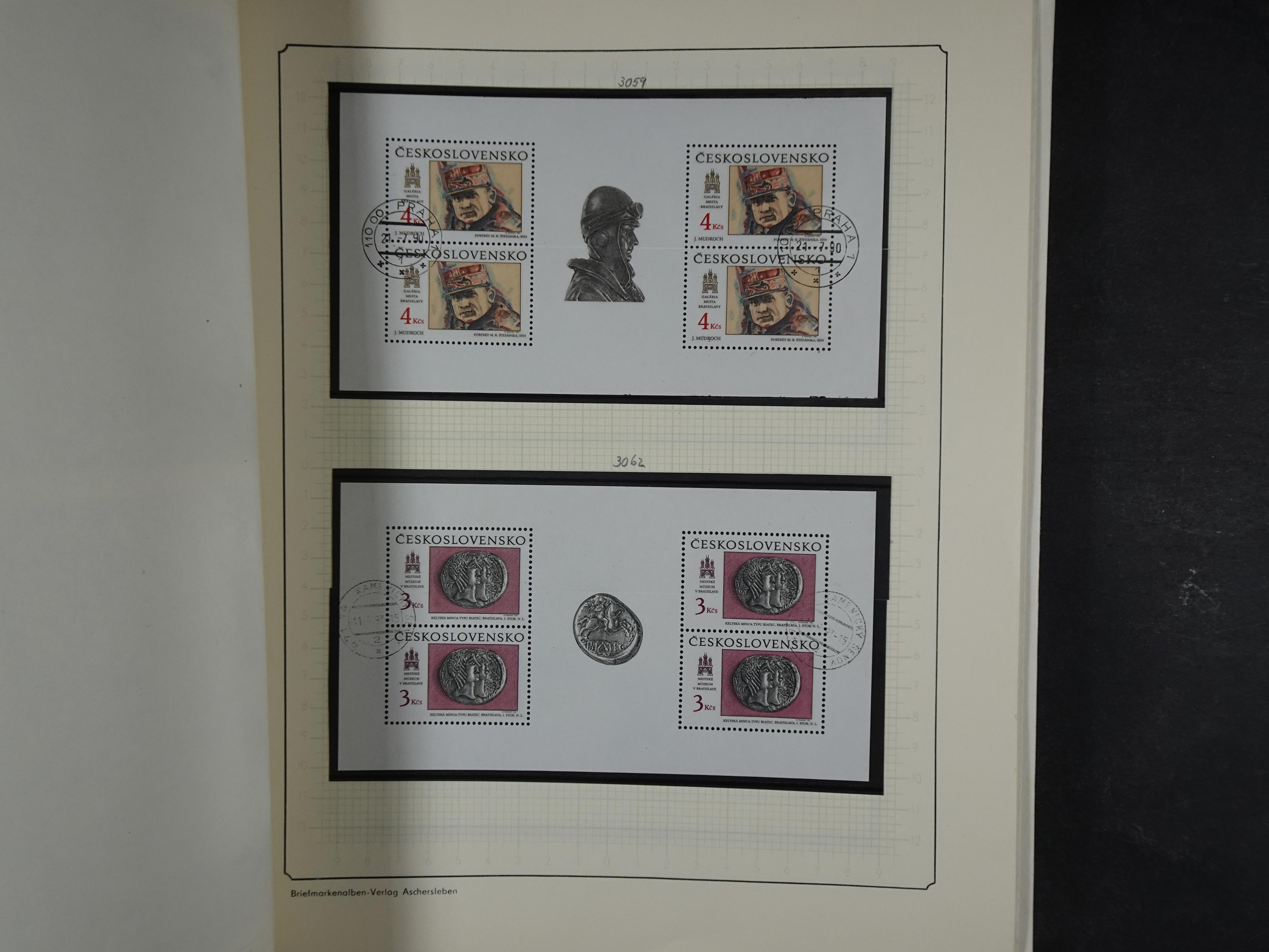 Verzameling met blokken 1979 -1993. 66