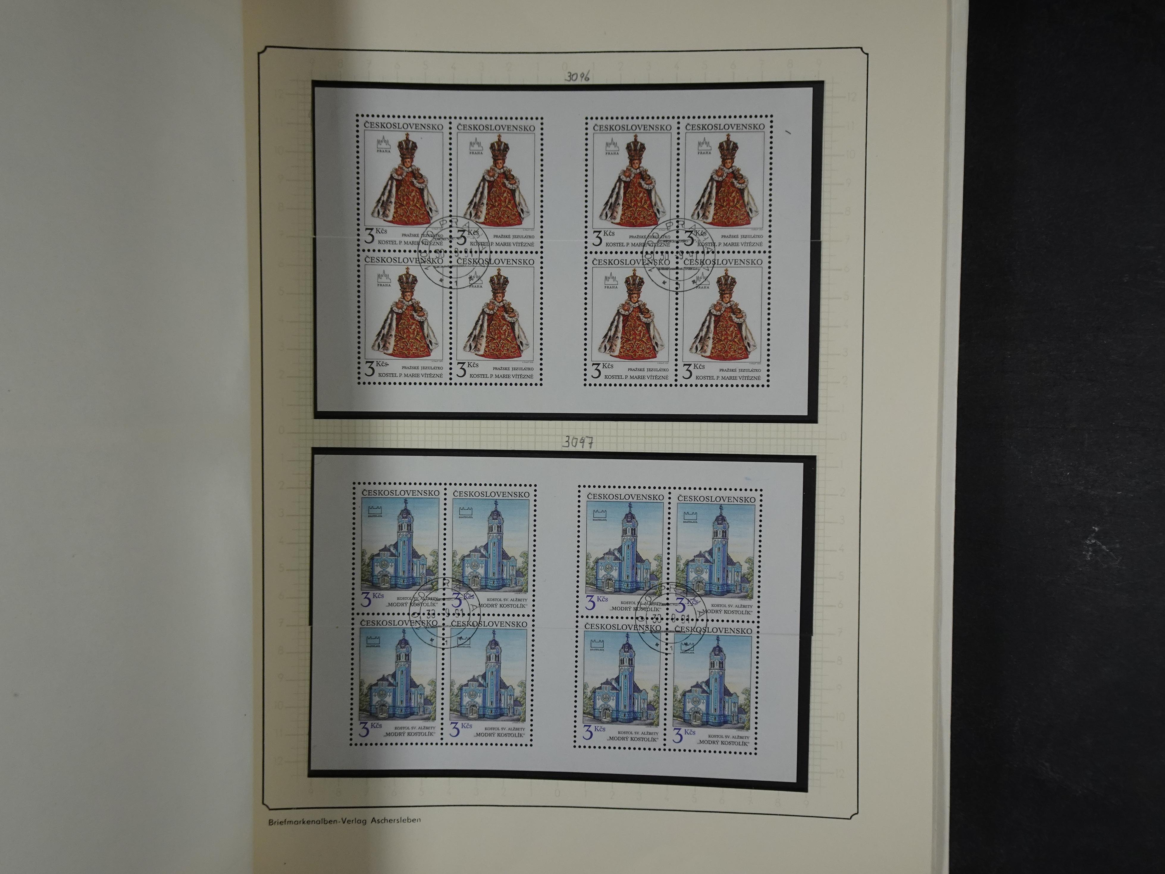 Verzameling met blokken 1979 -1993. 69